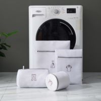 白色四件套|洗衣袋加厚双层文胸护洗袋套装机洗专用洗护袋洗衣服网袋厂家