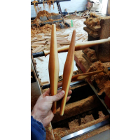 枣木长40中间3.8两头1.3花色|枣木实木鱼肚擀面杖老潼关肉夹馍白吉馍烧饼擀面杖饺子皮厨具