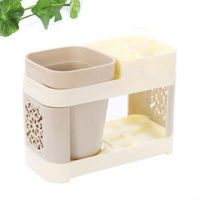 单杯灰|轩函 创意牙刷架浴室洗漱套装漱口杯情侣牙刷杯