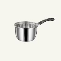 16CM单柄加厚款(不带盖子)|304不锈钢奶锅煮热牛奶锅家用小锅泡面小煮锅汤锅宝宝婴儿辅食锅