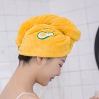 [刺绣款]单层加厚[发财葫芦黄色]|干发帽女双层加厚吸水速干帽新款网红长发擦头发包头毛巾浴帽