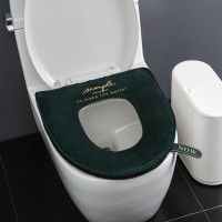 北欧马桶坐垫圈家用马桶贴带手提盖坐便套四季通用拉链式