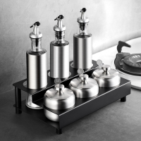 调料置物架调味品架子台面佐料收纳盒油盐酱醋架厨房用品家用大全