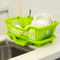 厨房用品用具小百货家用放碗架塑料篮子碗筷沥水收纳盒碗碟收纳架