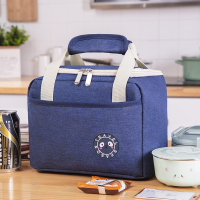 饭盒手提包上班带饭包加厚铝箔帆布手拎保温袋学生便当包饭盒袋子