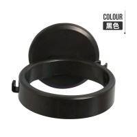 黑色|免打孔收纳吹风机架家用卫生间电吹风挂架浴室置物架风筒架