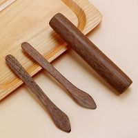 鸡翅木擀面杖小号实木棍饺子皮家用三件套棒包挖馅勺平勺馅铲