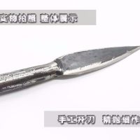 手工锻打剔骨刀杀猪刀杀羊刀尖刀放血刀屠宰刀分割刀分肉刀