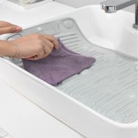 可折叠]硅胶搓衣板家用塑料加厚迷你洗衣服搓板浴室防滑洗衣板