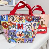 面包超人卡通饭盒手提包保温袋带饭的防水便当包铝箔加厚隔热饭袋