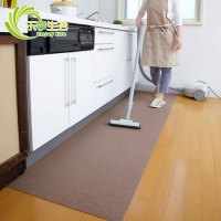 日本吸附式厨房防滑防水地垫门厅脚垫客餐厅地毯宝宝爬行垫