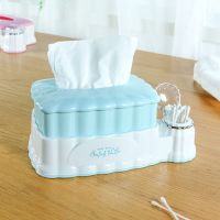 创意多功能方形升降纸巾盒客厅茶几带盖牙签筒纸巾抽盒桌面抽纸盒