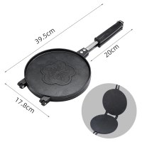 18cm蛋卷模具/光面款-收藏优先发货!|蛋糕模具家用圆形脆皮机燃气双面盘烘焙工具饼干点心卷蛋卷模具