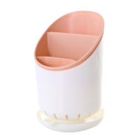 [加大加厚]底座更稳仙气粉 单独筷子筒|筷子筒多功能筷筒筷子笼筷置物架塑料沥水厨房筷笼放筷子筒收纳盒