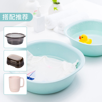 脸盆洗脸盆家用塑料加厚小号小盆私处屁屁盆子宿舍用学生方盆