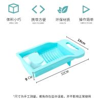 升级加厚款[1个装-蓝色]|洗袜子内衣内裤搓衣板婴儿衣物迷你家用一分钟不伤手儿童懒人神器