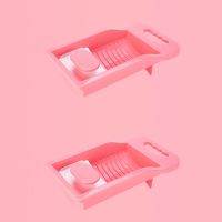 推荐款-2个装粉-大人小孩分开洗|洗袜子内衣内裤搓衣板婴儿衣物迷你家用一分钟不伤手儿童懒人神器