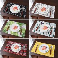 北欧 ins风日式中式棉麻布艺餐巾桌布隔热西餐垫盘子垫拍照背景