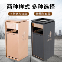 不锈钢垃圾桶商用大号酒店商场办公楼大堂宾馆用电梯口ktv烟灰桶