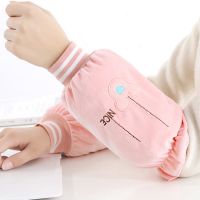 秋冬袖套女时尚可爱套袖长款学生羽绒服防污防脏袖头耐磨工作护袖