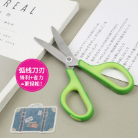 175SF不粘胶绿色| 日本175镀钛防粘胶の好剪刀防生锈弧线刀刃保护套