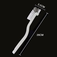 硬毛弯头刷(1个装)|杯刷无死角长柄破壁机清洗茶渍小刷子清洁杯子神器洗杯刷奶瓶刷
