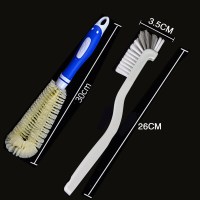 短柄杯刷+硬毛弯头刷(2件套)|杯刷无死角长柄破壁机清洗茶渍小刷子清洁杯子神器洗杯刷奶瓶刷