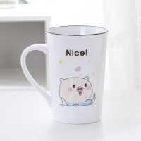 Nice蓝猪|漱口杯陶瓷情侣刷牙杯一对创意洗漱杯子套装牙刷杯卡通可爱家用