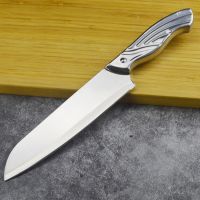 [全钢]不锈钢厨师刀|不锈钢多用刀切水果刀分切西瓜果刀厨房切肉刀厨师刀锋利切片刀具