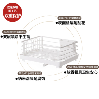 厨房碗架沥水架餐具沥水篮碗筷架碗碟架收纳置物架66928a