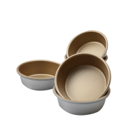 sn60325汉堡模4寸乳酪蛋糕模不沾蛋糕模大圆模汉堡模具6032