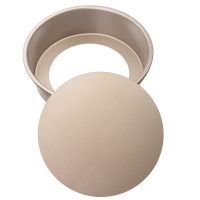 6寸活底蛋糕模/金色|烘焙工具套装圆形活底蛋糕模具6寸8寸家用烤箱商用活底芝士不沾锅