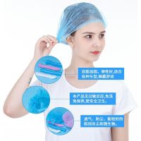 加厚一次性浴帽女防水防油烟成人洗澡淋浴帽子头套焗油帽厨房发帽