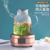 玻璃茶壶水果花茶壶耐高温玻璃烧水壶带过滤泡茶壶煮茶壶茶具套装