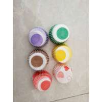 117连配套纸杯(混搭)|117连圆形珍珠蛋糕小纸杯模具商用96连蘑菇蜂蜜脆皮牛奶蛋糕纸杯