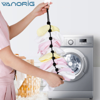 晒袜子挂绳晾晒洗衣袋多功能晾袜子网晒衣篮便携晾衣挂袜