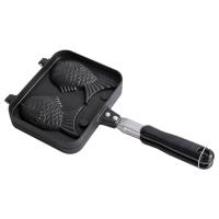 鲷鱼烧模具 稠鱼烧雕鱼烧小鱼饼双鱼燃气华夫饼鸡蛋糕工具