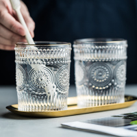 轻奢玻璃漱口杯ins洗漱杯刷牙杯情侣漱口牙缸杯套装描金系列杯子