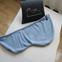 单层牛仔蓝葫芦形盒装|日本双层干发帽加大加厚吸水速干长发擦头发包头毛巾成人