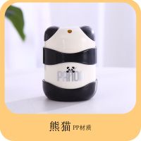 熊猫牙签筒|手压自动弹出卡通考拉创意牙签盒牙签筒家用简约便携随身餐厅家居