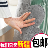 防水围裙家用厨房防油加厚做饭围裙时尚成人女男式罩衣围腰可擦手