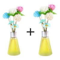 桂花[花香]浓香 2瓶+2瓶100ML补充液|空气清新剂清香卧室持久熏香家用室内驱蚊香薰厕所除臭香薰精油