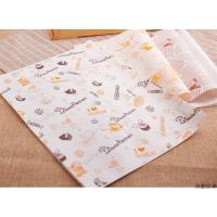 糕点图案淋膜纸20*30=100张|烘焙小吃食品防油吸油隔油纸 托盘烤盘面包柜垫盘纸三明治汉堡纸