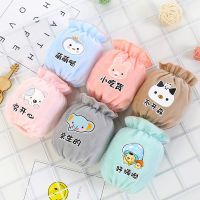 宝宝袖套绒面可爱卡通秋冬新款男童女童宝宝套袖防水护袖小孩袖套