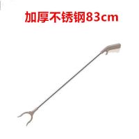 加厚不锈钢垃圾夹83cm|环卫垃圾夹子不锈钢铝合金可折叠双杆垃圾拾物器环卫工垃圾捡拾夹