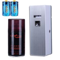 电池款拉丝喷香机+1瓶香水+1对电池 国色*天香|空气清新剂厕所除臭剂家用室内厕所房间清新剂芳香自动喷香机香水