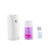 202款机器+香水(不含电池) 国际(粉瓶)|智能自动喷香机空气清新剂酒店香水补充液芳香厕所除臭室内香薰