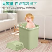 垃圾桶家用客厅厨房办公室厕所卫生间窄缝有带盖大号卧室分类摇盖