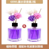68ML香薰[2瓶装] [防蚊虫]薰衣草(法国原料)|防蚊虫无火香薰空气清新剂客厅家用卧室居家内香水卫生间厕所除臭