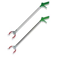 加长把垃圾夹全长100CM|加粗不锈钢塑料头环卫工人捡拾垃圾夹环卫夹子垃圾夹子垃圾捡物器